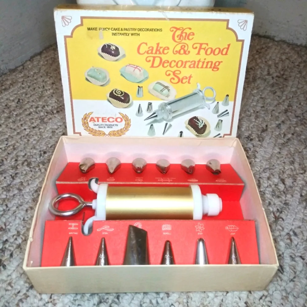 Vintage Ateco Mid-Century The Cake & Food Decorating Set - Picture 7 of 13